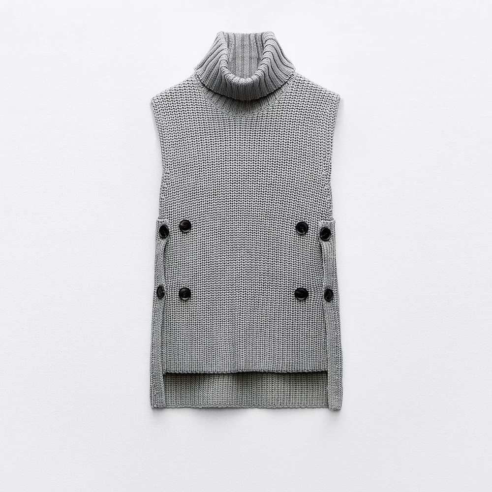 Zara knit vest
